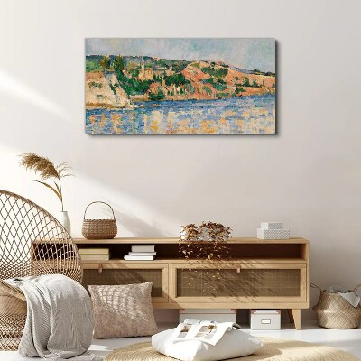 Tablou canvas Peisaj de lângă râu