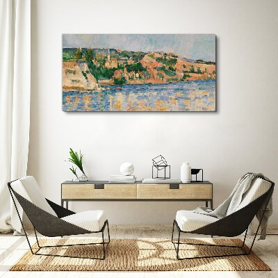 Tablou canvas Peisaj de lângă râu