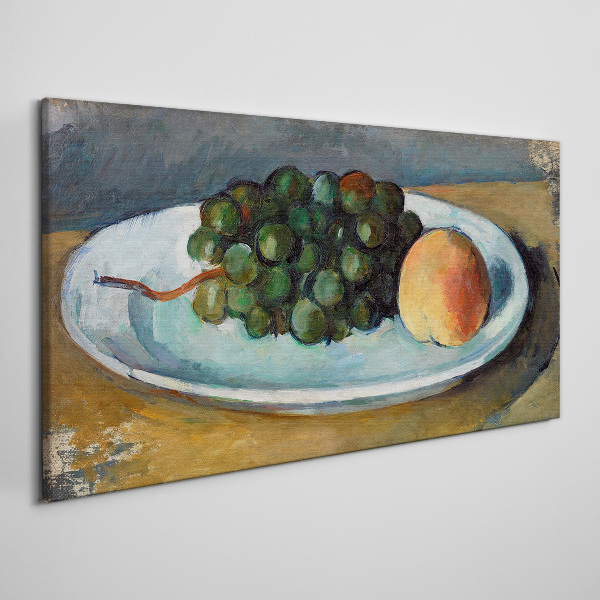 Tablou canvas Compoziție de fructe pe o farfurie