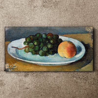Tablou canvas Compoziție de fructe pe o farfurie