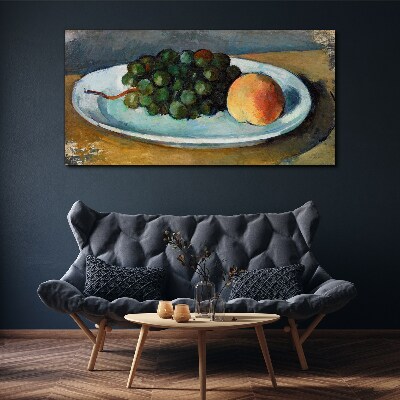 Tablou canvas Compoziție de fructe pe o farfurie