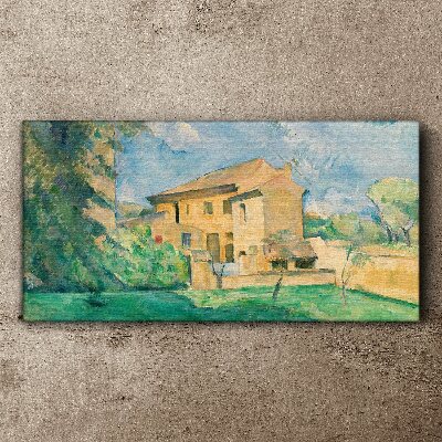 Tablou canvas Un peisaj rural liniștit