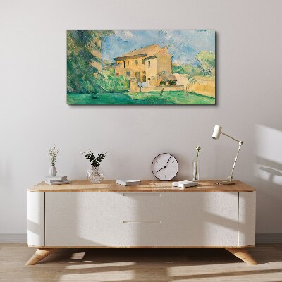 Tablou canvas Un peisaj rural liniștit