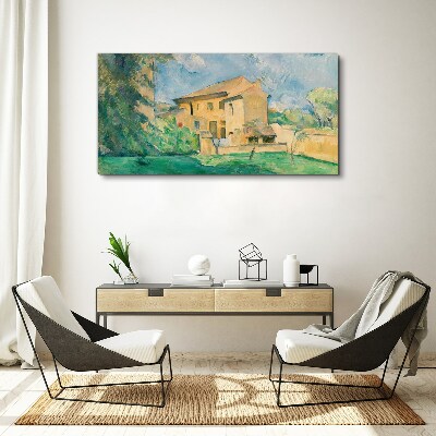 Tablou canvas Un peisaj rural liniștit