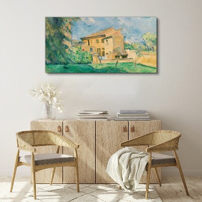 Tablou canvas Un peisaj rural liniștit