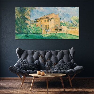Tablou canvas Un peisaj rural liniștit