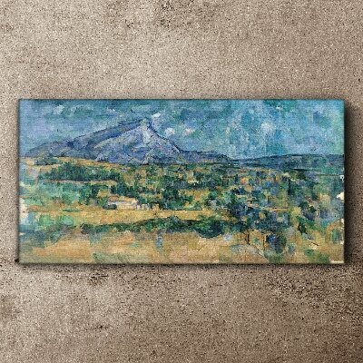 Tablou canvas Mont Sainte Victoire Cézanne