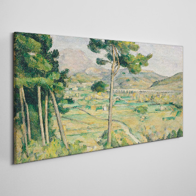 Tablou canvas Peisaj cu copaci