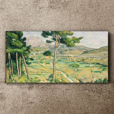 Tablou canvas Peisaj cu copaci