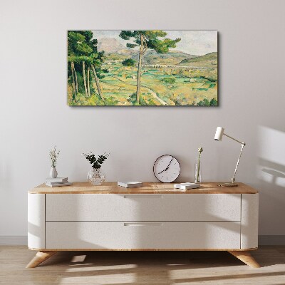 Tablou canvas Peisaj cu copaci