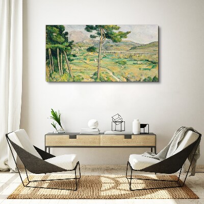 Tablou canvas Peisaj cu copaci