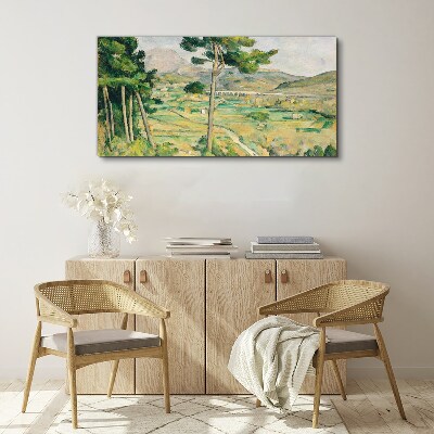 Tablou canvas Peisaj cu copaci
