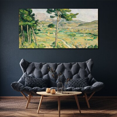 Tablou canvas Peisaj cu copaci