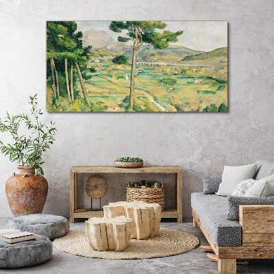 Tablou canvas Peisaj cu copaci