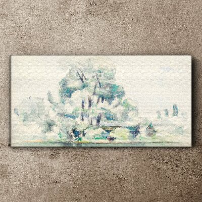 Tablou canvas Un peisaj liniștit în nuanțe pastelate