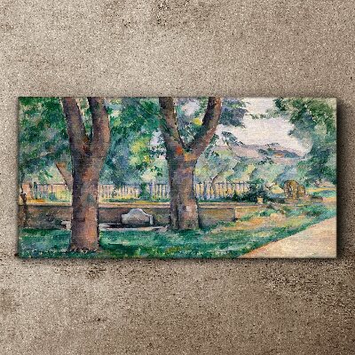 Tablou canvas După-amiaza de vară în parc