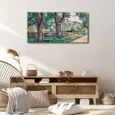 Tablou canvas După-amiaza de vară în parc
