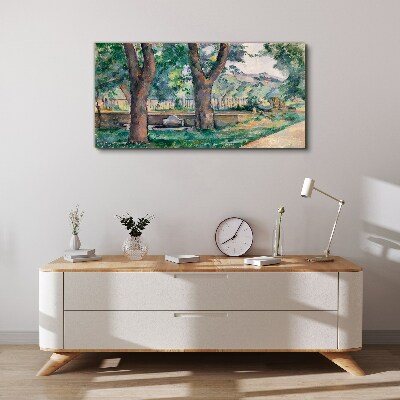 Tablou canvas După-amiaza de vară în parc