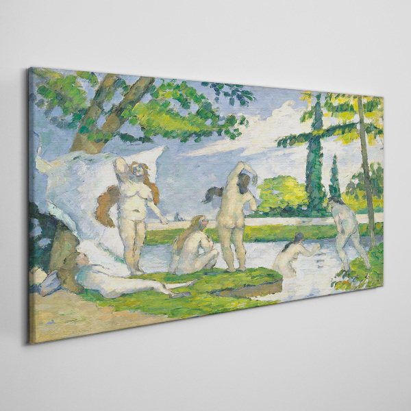 Tablou canvas După-amiază de vară pe râu