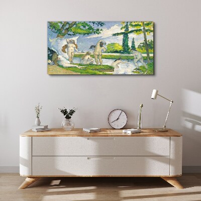 Tablou canvas După-amiază de vară pe râu