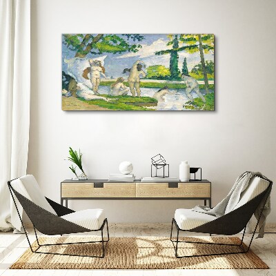 Tablou canvas După-amiază de vară pe râu