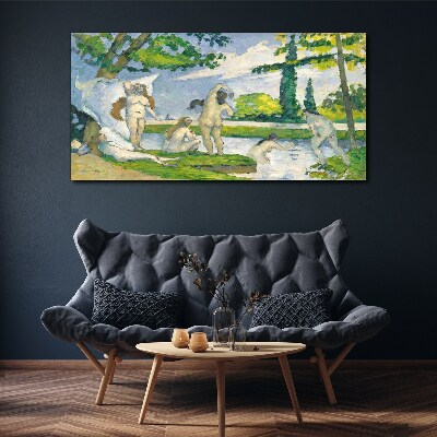 Tablou canvas După-amiază de vară pe râu