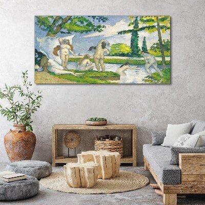 Tablou canvas După-amiază de vară pe râu
