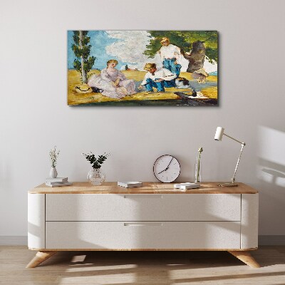 Tablou canvas După-amiază de vară în mediul rural