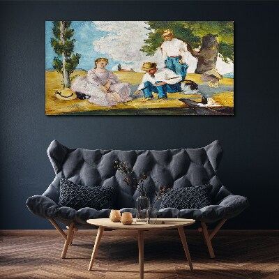 Tablou canvas După-amiază de vară în mediul rural