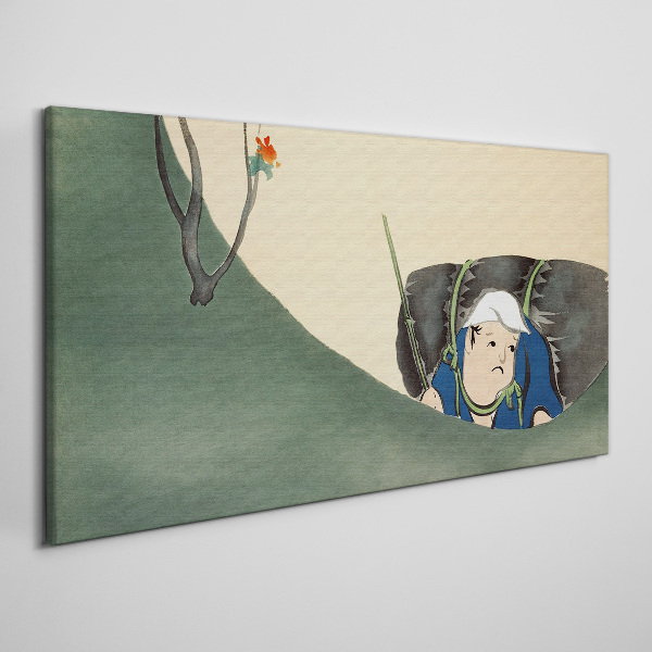 Tablou canvas Pierdut în verde