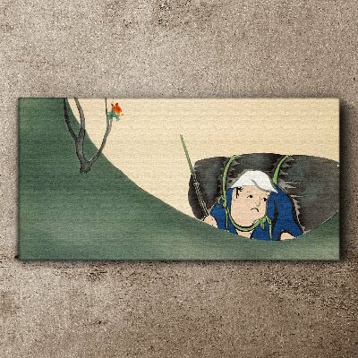 Tablou canvas Pierdut în verde