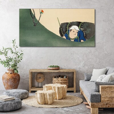 Tablou canvas Pierdut în verde