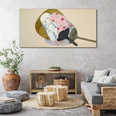 Tablou canvas Armonie abstractă de forme și culori