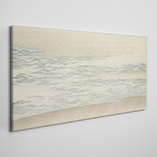 Tablou canvas Valuri pe un fundal calm