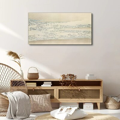 Tablou canvas Valuri pe un fundal calm
