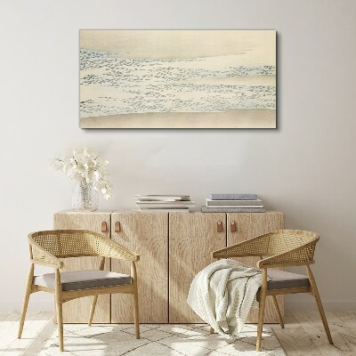 Tablou canvas Valuri pe un fundal calm