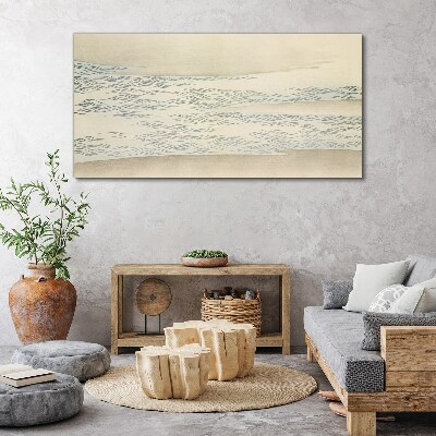 Tablou canvas Valuri pe un fundal calm