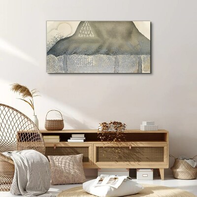 Tablou canvas Abstract House Sun