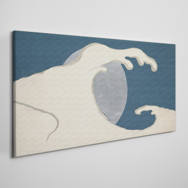 Tablou canvas Val în lumina lunii