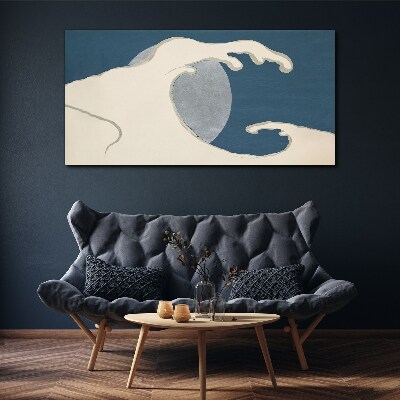 Tablou canvas Val în lumina lunii