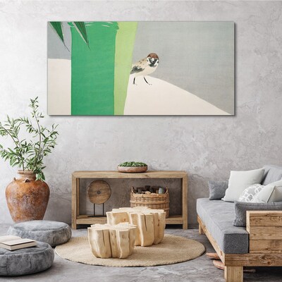 Tablou canvas Un prieten înaripat în verde