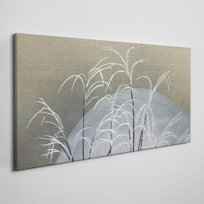 Tablou canvas Plante de zăpadă abstracte