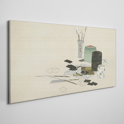 Tablou canvas Compoziție minimalistă cu ceramică