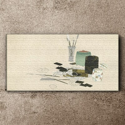 Tablou canvas Compoziție minimalistă cu ceramică