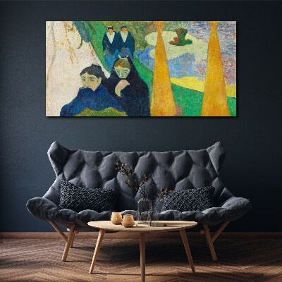 Tablou canvas Tristețe și reflecție în peisaj