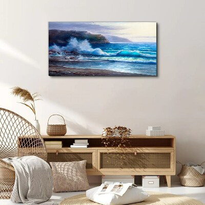 Tablou canvas Valuri calme ale oceanului