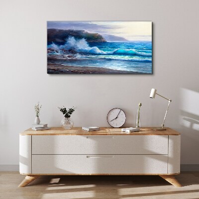 Tablou canvas Valuri calme ale oceanului