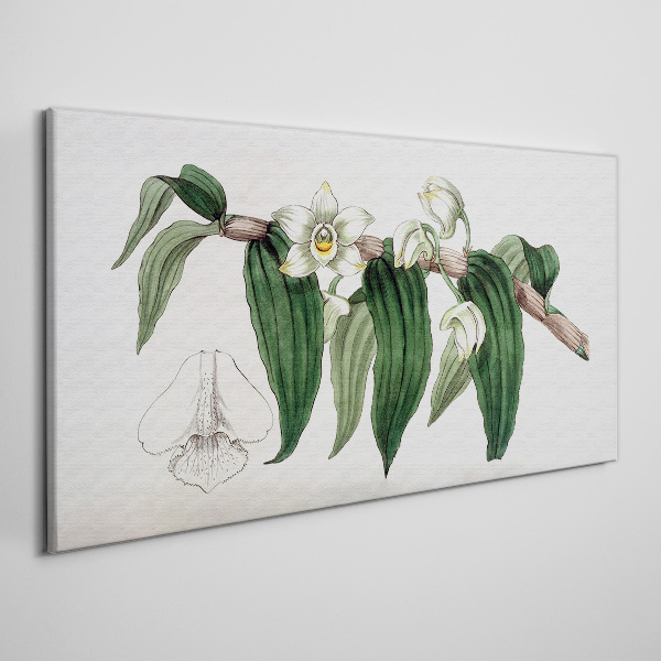 Tablou canvas Aranjament floral cu frunze