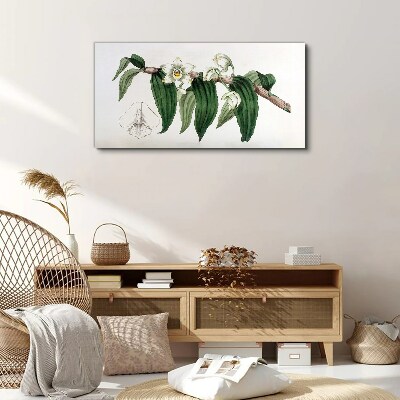 Tablou canvas Aranjament floral cu frunze