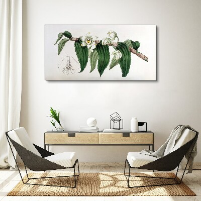Tablou canvas Aranjament floral cu frunze